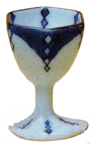 Coupe à saké blanche n°05