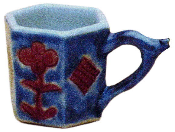 Coupe à saké blanche n°05
