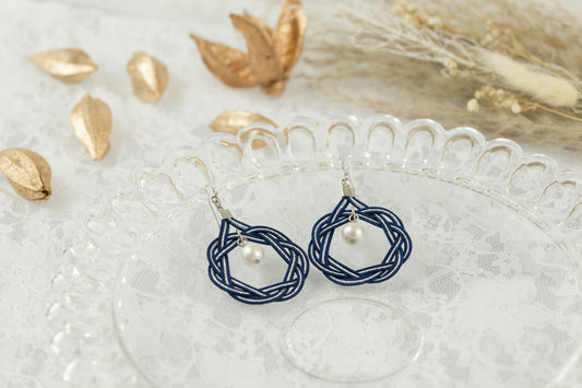 Aioi Musubi Hoop Earrings – Bonds That Encircle