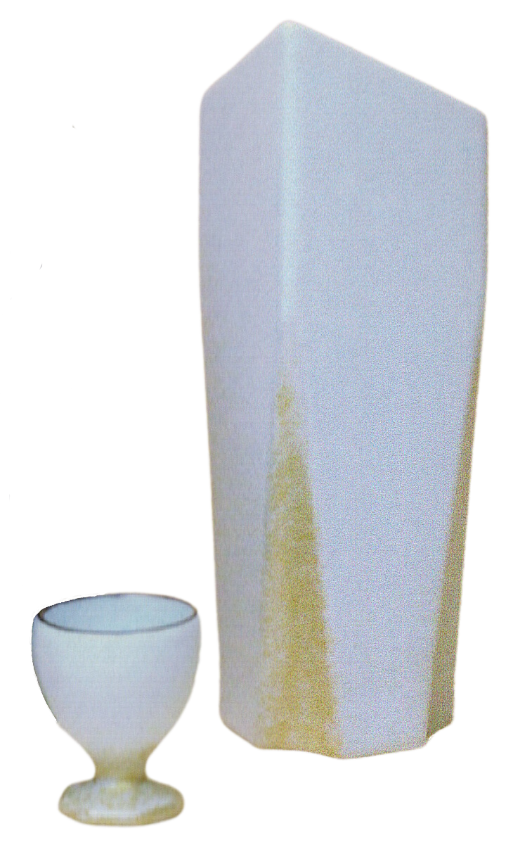 Coupe à saké blanc n°14