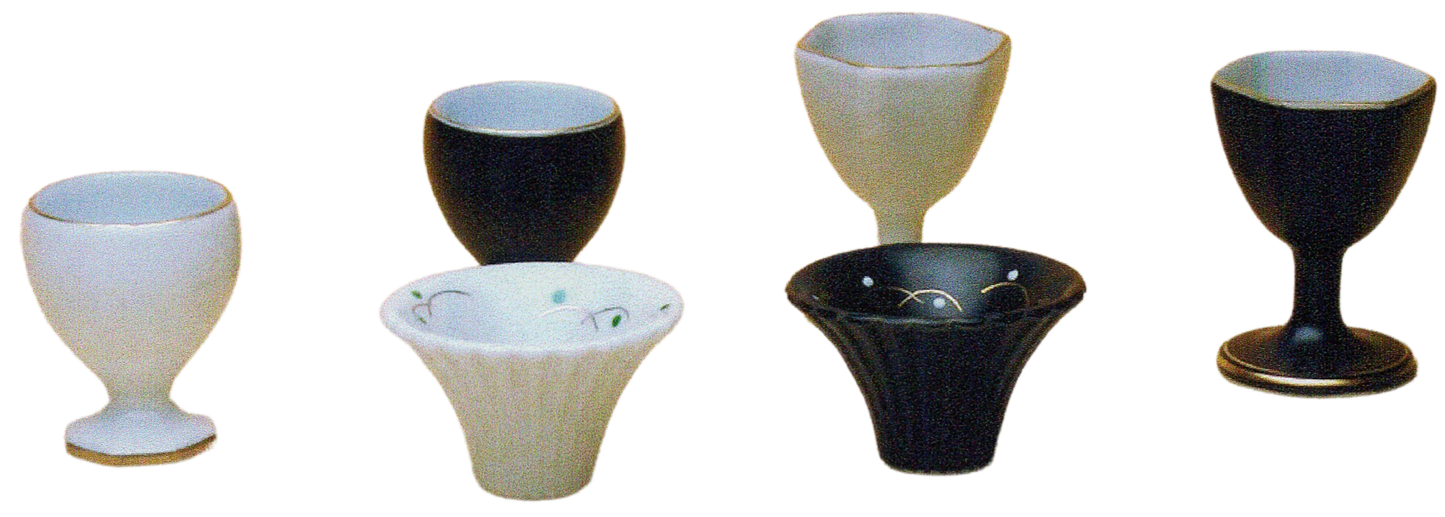 Coupe à saké blanc n°14