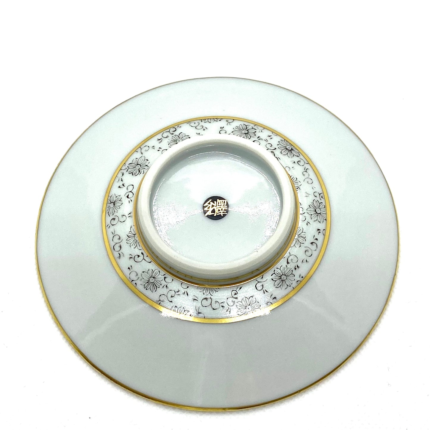 【Made to Order】infini Demitasse Saucer – Horizontal Stripes, Five-Color Design