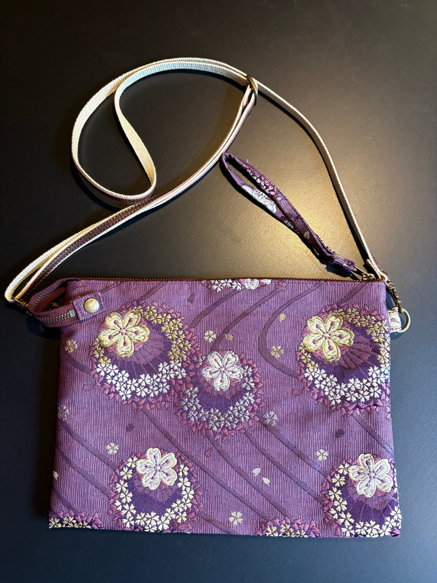 Zippered Kimono Pouch