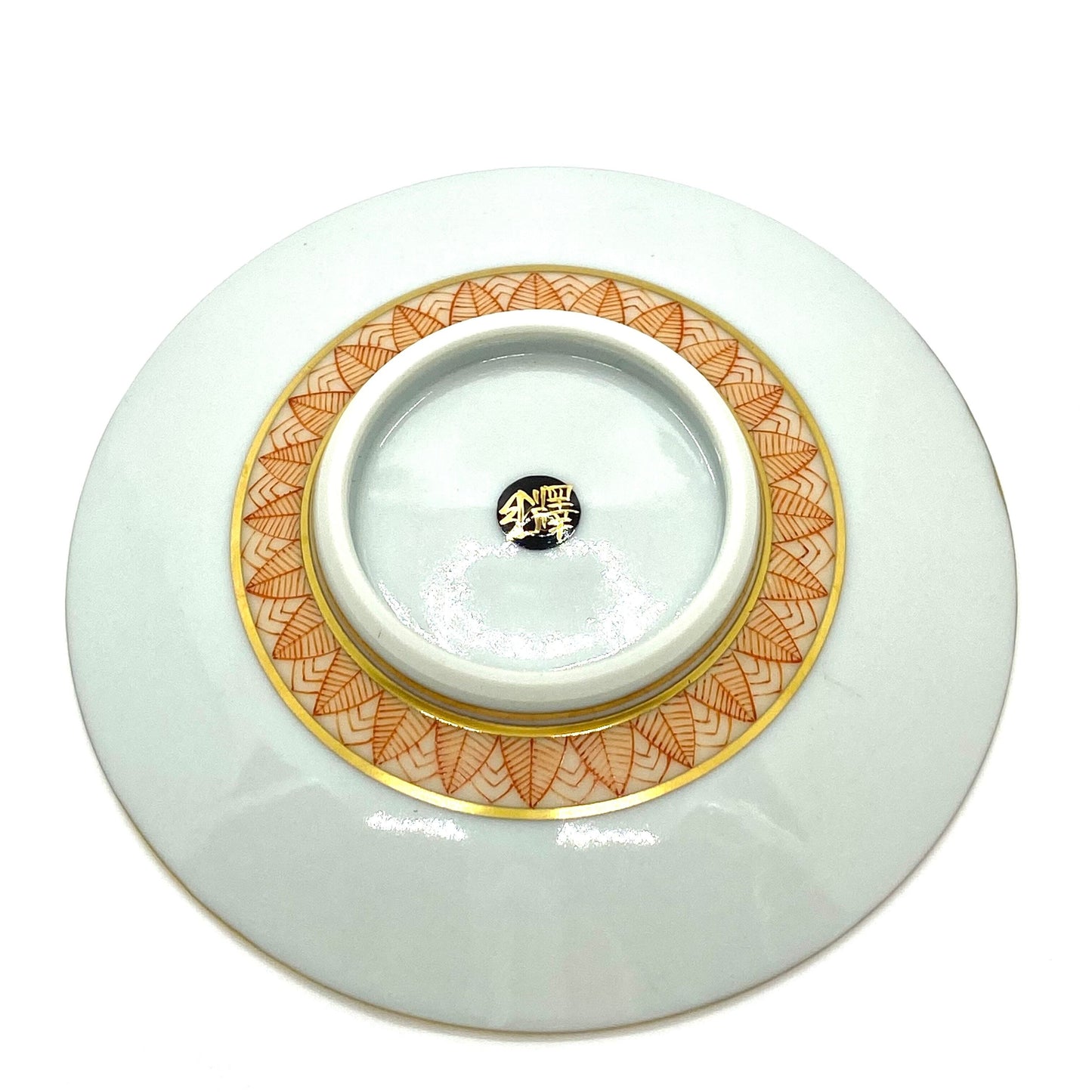 【Made to Order】infini Demitasse Saucer – Horizontal Stripes, Five-Color Design
