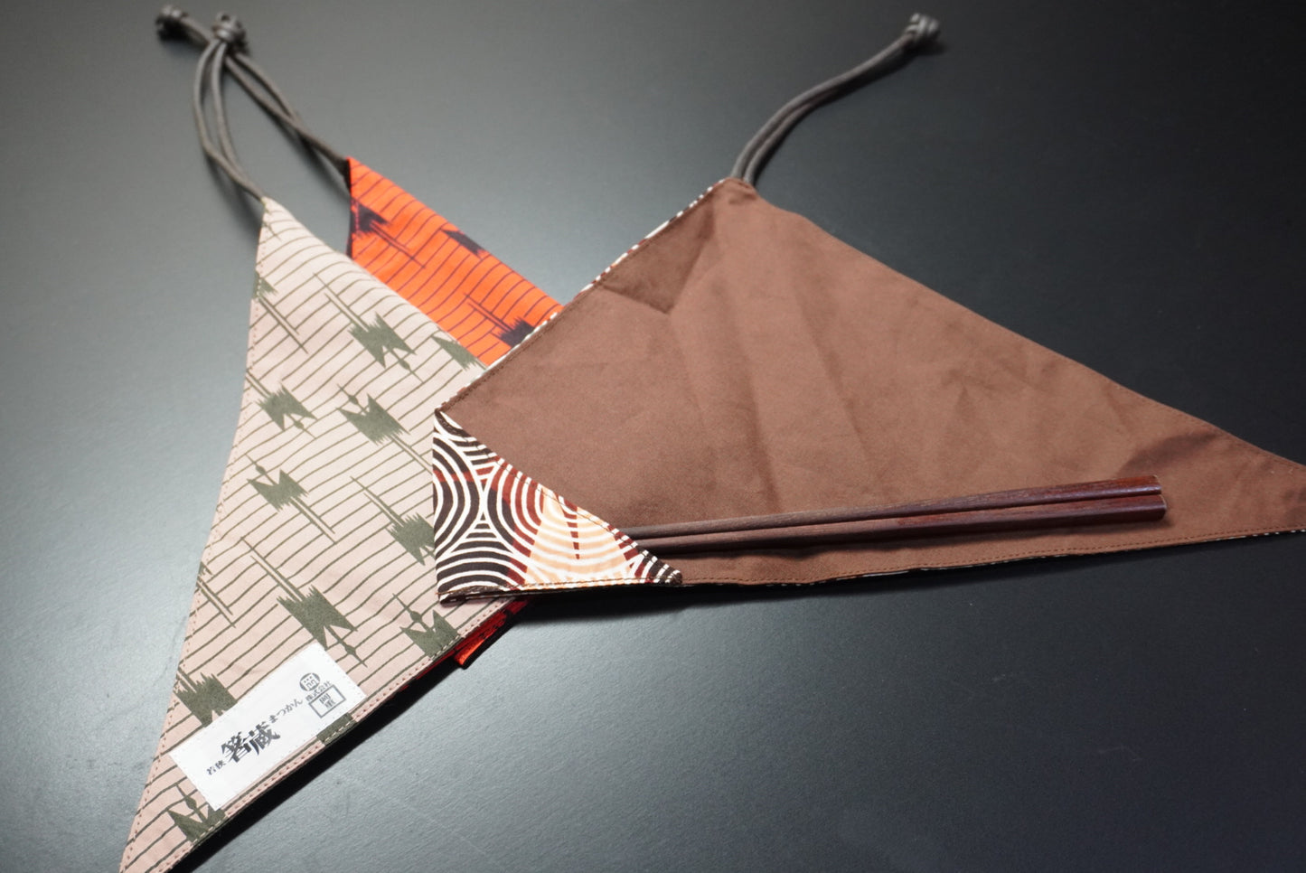 Kyo-Yuzen Chopstick Holder Scarf – Elegance in Every Fold
