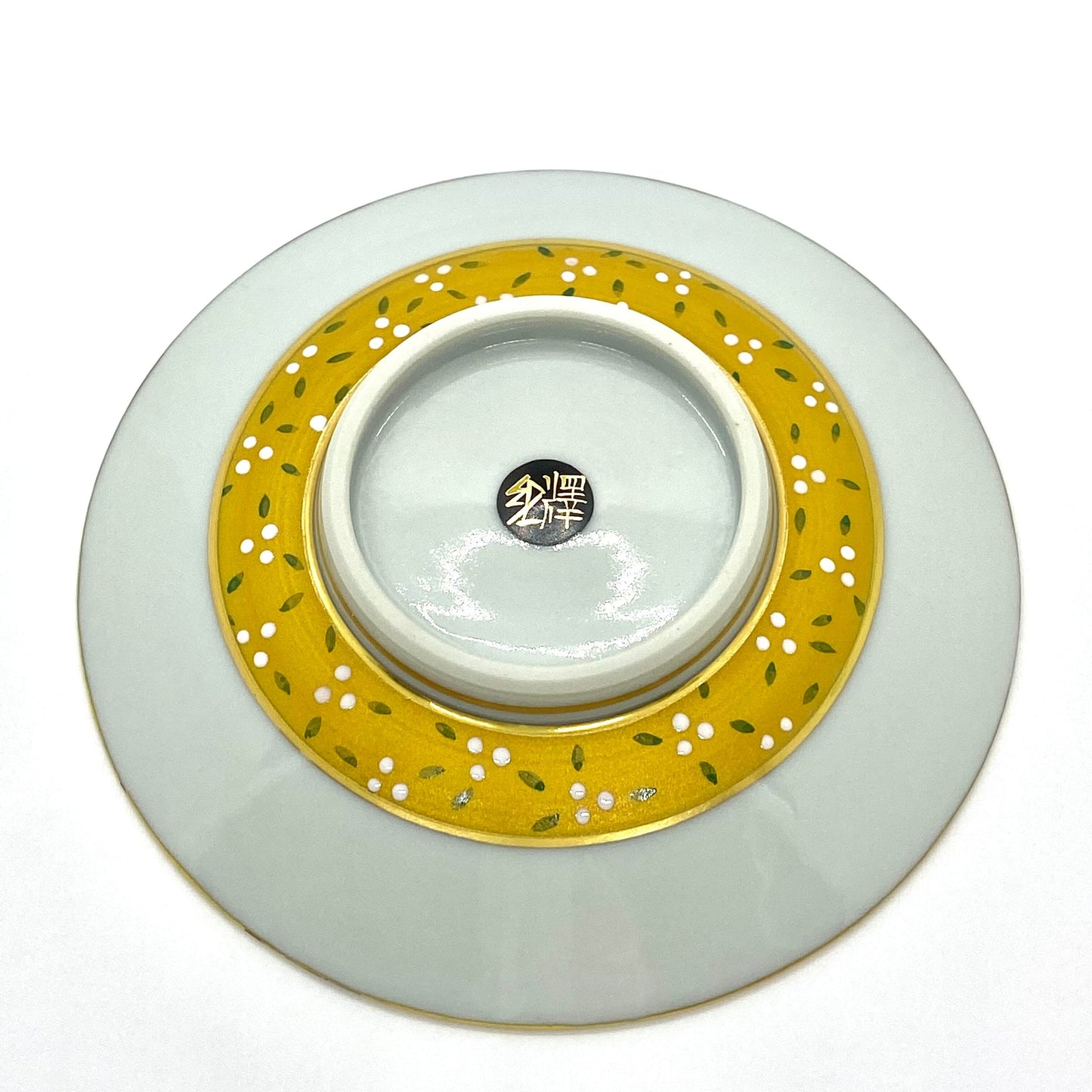 【Made to Order】infini Demitasse Saucer – Horizontal Stripes, Five-Color Design