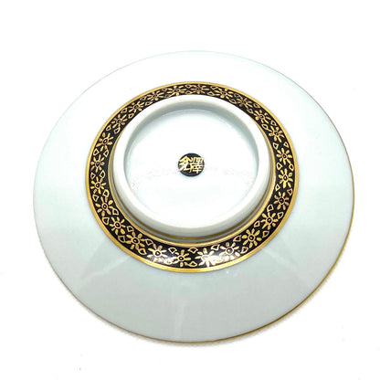 【Made to Order】infini Demitasse Saucer – Horizontal Stripes, Five-Color Design