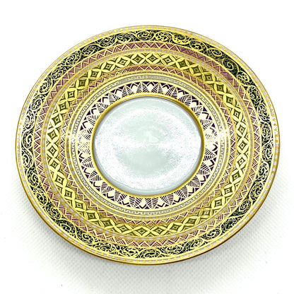 【Made to Order】infini Demitasse Saucer – Horizontal Stripes, Five-Color Design