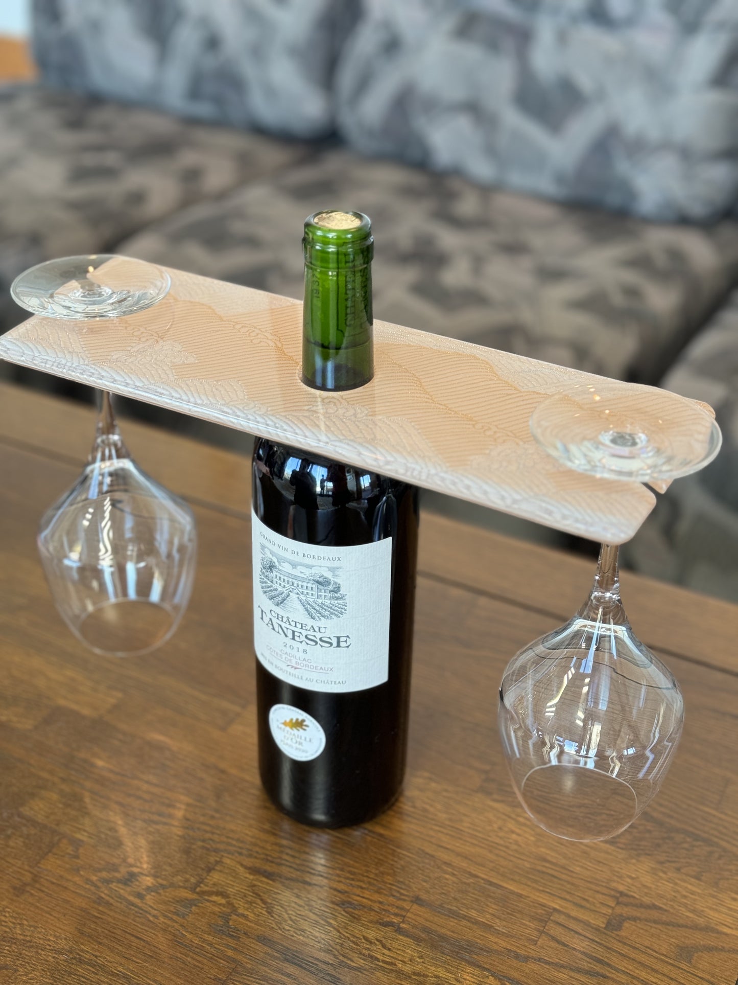 [Wine Stand] Rectangular Type (2 Glass)