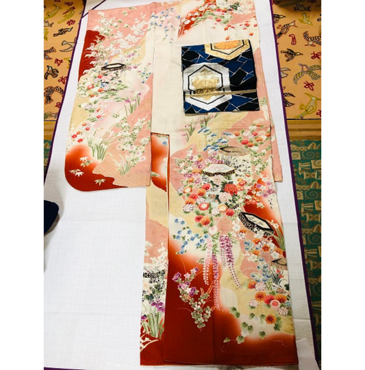 Kyoto Yuzen Elegant Kimono