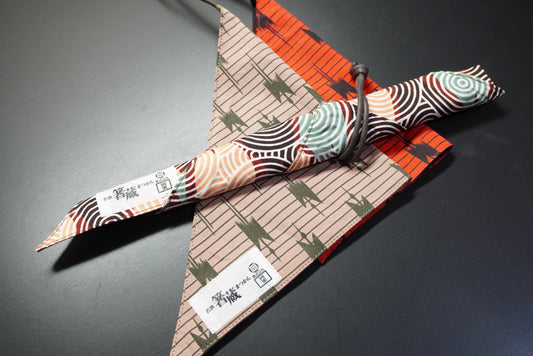 Kyo-Yuzen Chopstick Holder Scarf – Elegance in Every Fold