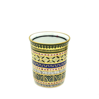 Ochoko – Horizontal Stripe Pattern (Oribe Green)