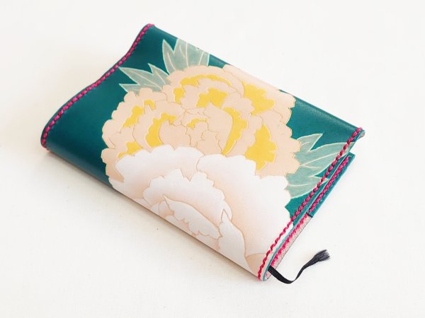 Hand-Painted Yuzen Order-Made Notebook Cover - By Mashashige Uenaka