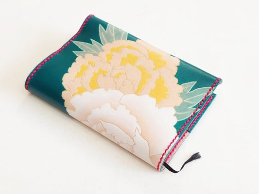 Hand-Painted Yuzen Order-Made Notebook Cover - By Mashashige Uenaka